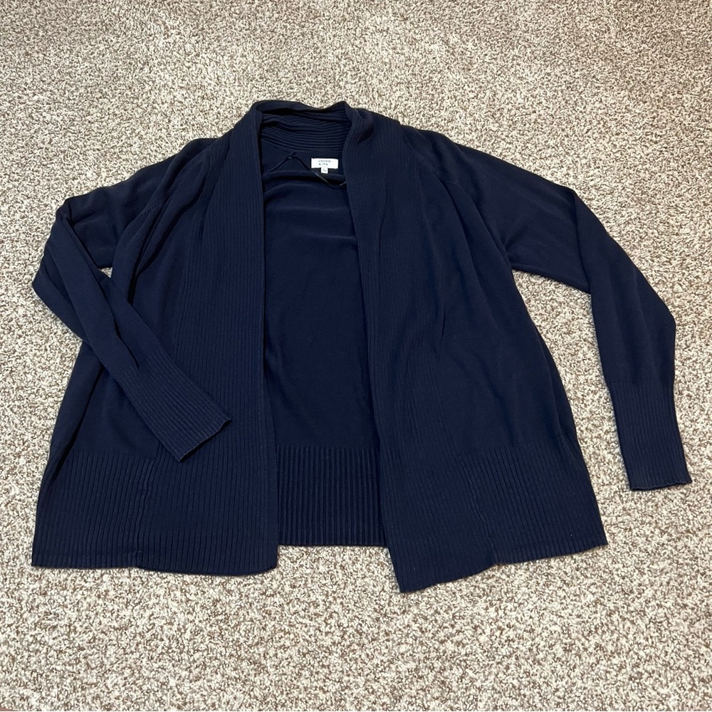 Navy Cardigan